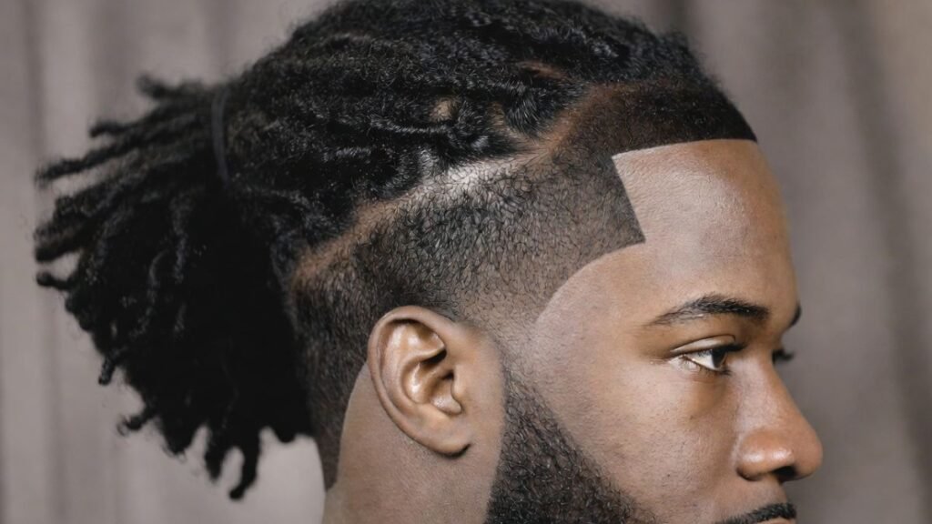 High Top Dreads with Low Ponytail