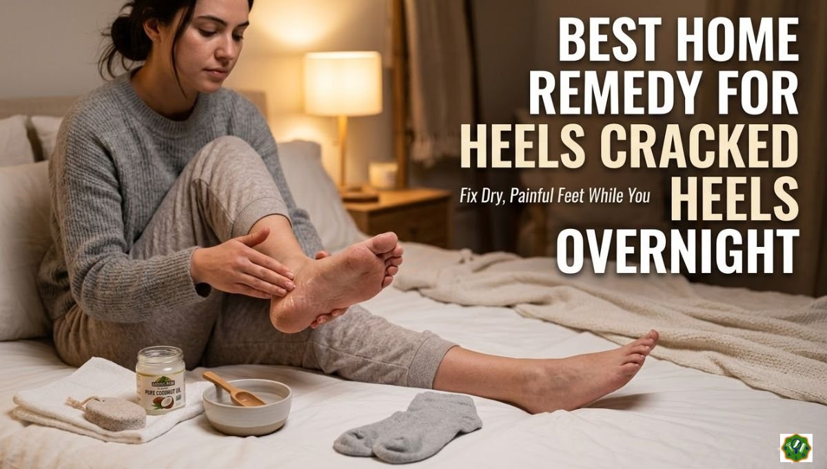 Best Home Remedy for Cracked Heels Overnight — Fix Dry, Painful Feet While You Sleep
