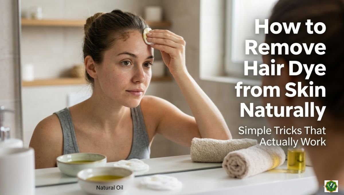 How to Remove Hair Dye from Skin Naturally — Simple Tricks That Actually Work